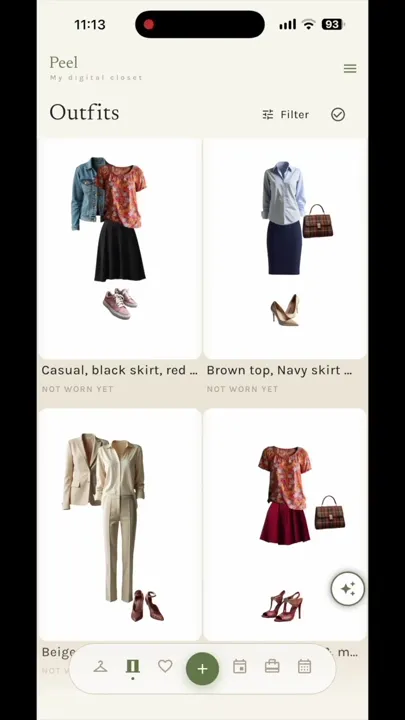 Poster of the Outfits tour clip, page 2: Mix & Match