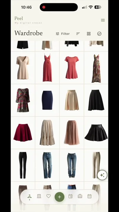 Poster of the Wardrobe tour clip, page 1: adding clothes